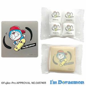 Doraemonクッキー＆マシュマロスクエアミニ缶Ａ