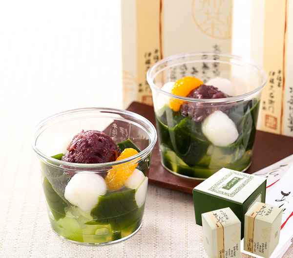 宇治抹茶あんみつ